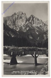 Admont, Admonter Reichenstein von der Ennsbrücke im Gesäuse