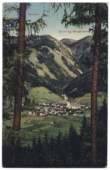 Aflenz, Rainstein, Brunnriegl, Stangelmäuer