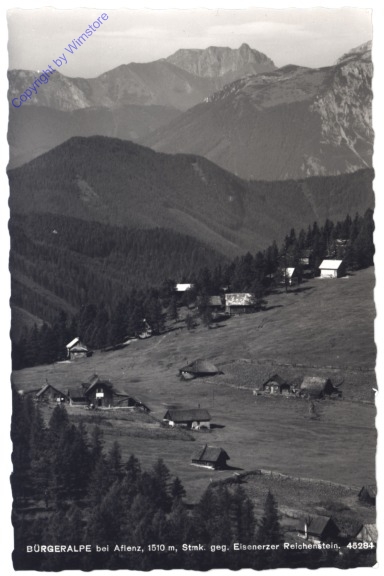 Aflenz, Bürgeralpe geg. Eisenerzer Reichenstein