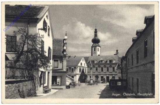 Anger bei Weiz, Hauptplatz