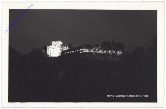 Deutschlandsberg, Burg Deutschlandsberg bei Nacht