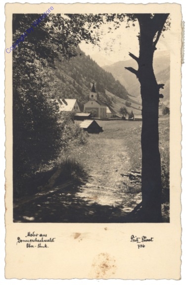 Donnersbachwald, Ortsansicht