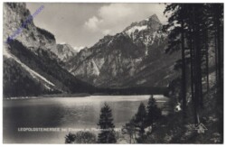 Eisenerz, Leopoldsteinersee mit Pfaffenstein