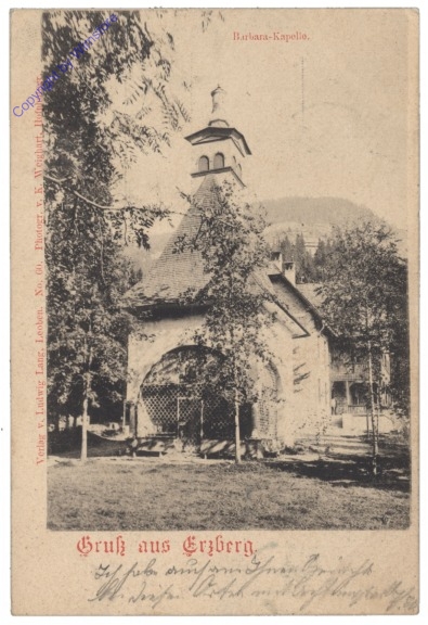 Eisenerz, Gruss vom Erzberg, Barbara-Kapelle
