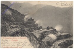 Eisenerz, Erzbergabbau während der Sprengzeit