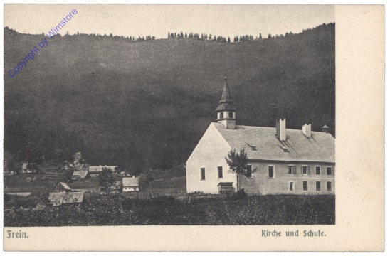 Frein an der Mürz, Kirche und Schule