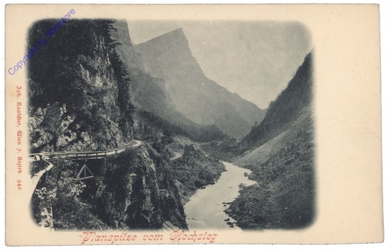 Gesäuse, Planspitze vom Hochsteg
