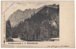 Gesäuse, Hochthorgruppe v.d. Gesäusestrasse