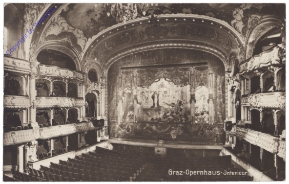 Graz, Opernhaus, Interieur