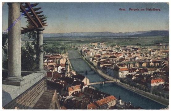 Graz, Pergola am Schloßberg