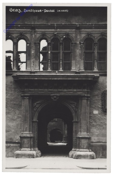 Graz, Landhaus, Portal