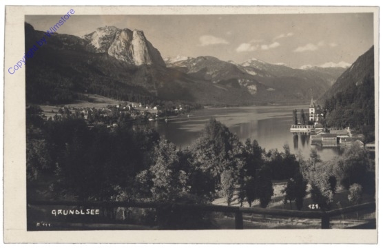 ak128814 Grundlsee, Ansicht