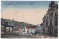 Hartberg, Hauptplatz mit Rathaus