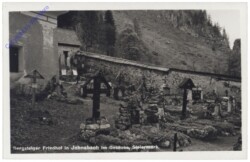 Johnsbach, Bergsteiger Friedhof in Johnsbach