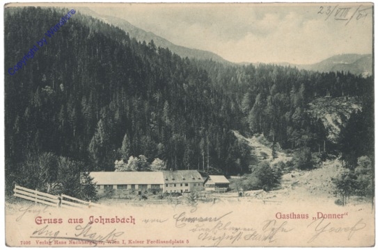 Johnsbach, Gasthaus "Donner"