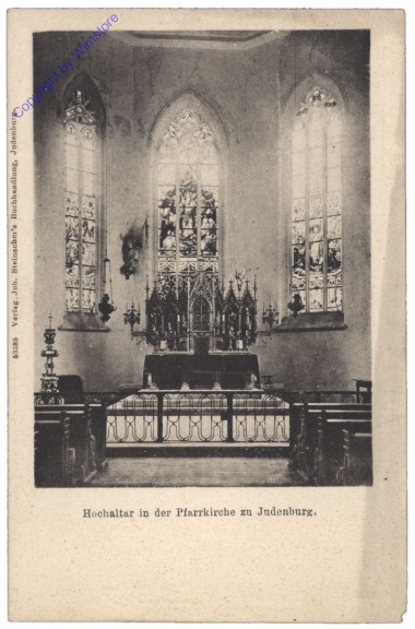 Judenburg, Hochaltar in der Pfarrkirche