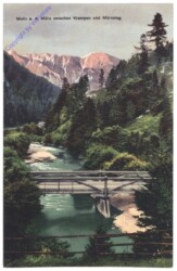 Krampen, Motiv a.d. Mürz zwischen Krampen und Mürzsteig