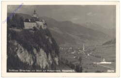 Lassing, Schloss Strechau mit Blick auf Rottenmann