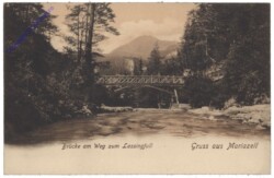 Mariazell, Brücke am Weg zum Lassingfall