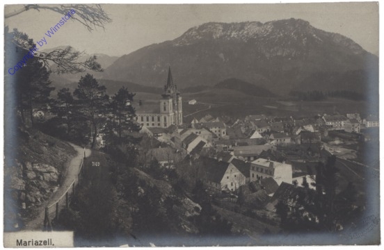 ak129116 Mariazell, Ortsansicht