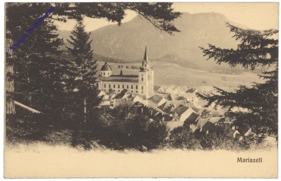 ak129118 Mariazell, Ortsansicht