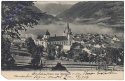 ak129121 Mariazell, Ortsansicht