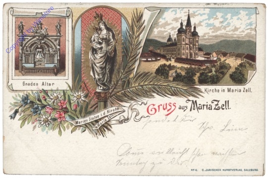 ak129150 Mariazell, Gruss aus