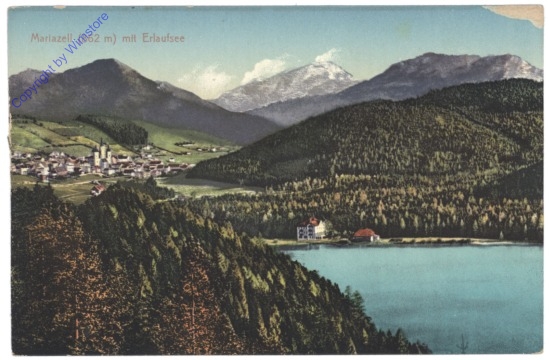 ak129153 Mariazell, mit Erlaufsee