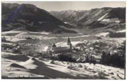 Mariazell, mit dem Hochschwab