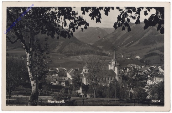 ak129161 Mariazell, Ortsansicht