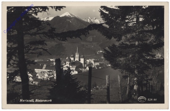 ak129162 Mariazell, Ortsansicht