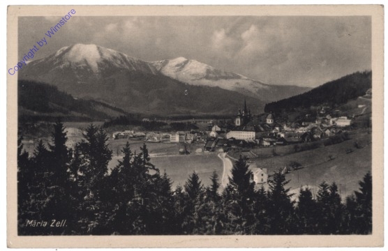 ak129165 Mariazell, Ortsansicht