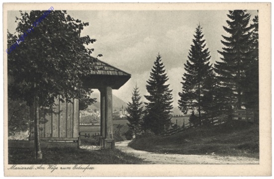 ak129178 Mariazell, Am Wege zum Erlaufsee