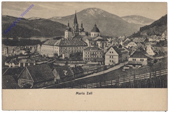 ak129187 Mariazell, Ortsansicht