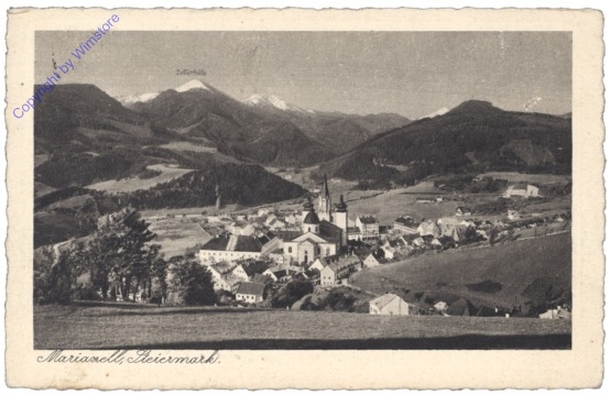 ak129199 Mariazell, Ortsansicht