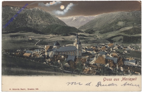 ak129204 Mariazell, Gruss aus