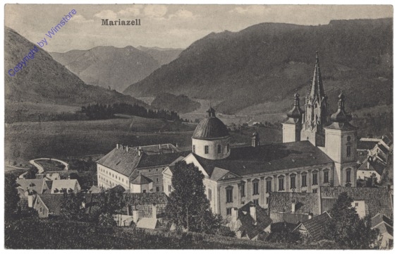 ak129221 Mariazell, Ortsansicht
