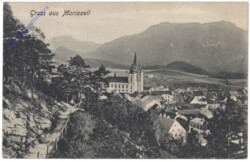 ak129225 Mariazell, Ortsansicht