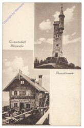 Mariazell, Bürgeralpe, Gastwirtschaft, Aussichtswarte
