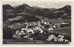Mariazell, mit Heiligenbrunn im Vordergrund