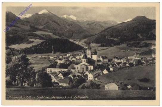ak129253 Mariazell, mit Zellerhüte