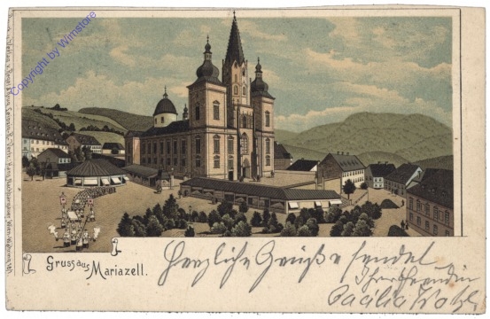 ak129267 Mariazell, Gruss aus