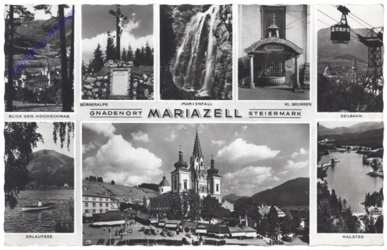 ak129272 Mariazell, Multiansicht