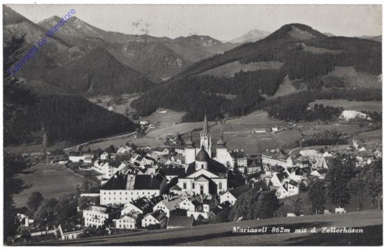 ak129273 Mariazell, mit d. Zellerhüten
