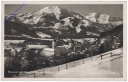 Mariazell, mit Gemeindealpe und Oetscher