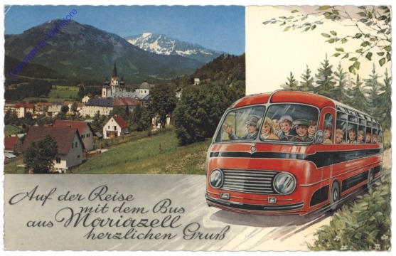 ak129295 Mariazell, Busreise