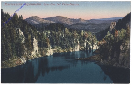 Mariazellerbahn, Stau-See bei Erlaufklause