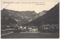 Mixnitz, gegen Hochlantsch