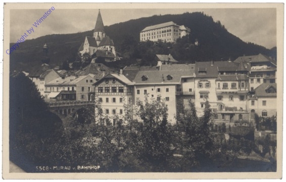 Murau, v. Bahnhof