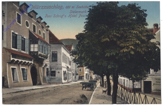 Mürzzuschlag, Toni Schruf's Hotel Post